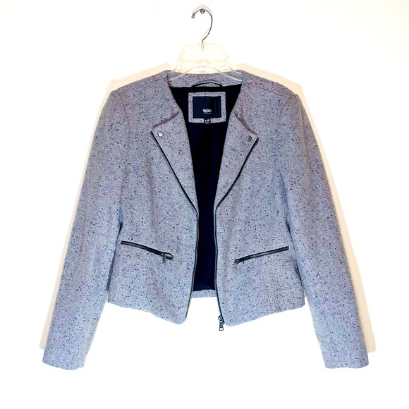 Mossimo Supply Co. Jackets & Coats Zip Up Suit Jacket By Mossimo